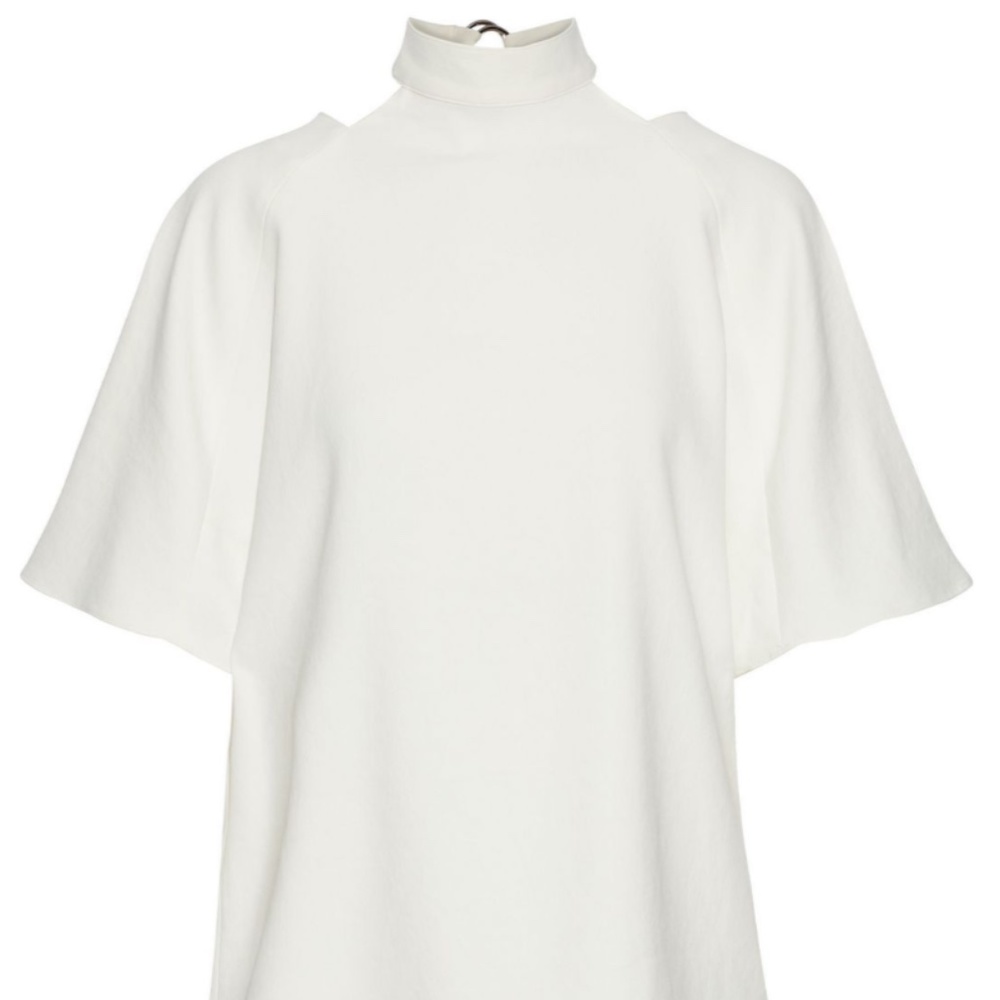 Tibi Cutout Buckle Shirt